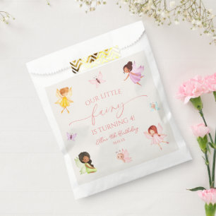 Our Little Fairy Enchanted Fairies Birthday Party Favour Bag
