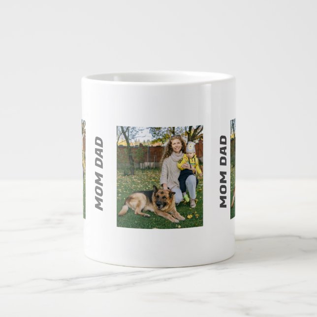 Our Little Family (Paws Included)” Specialty Mug (Front)
