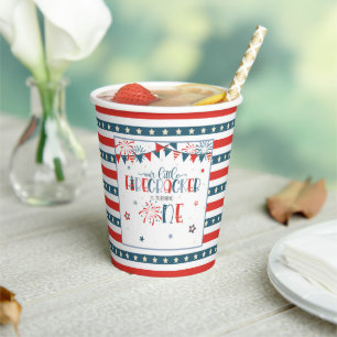 Our Little Firecracker 1st Birthday Party Cups