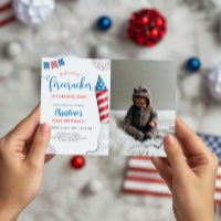 Our Little Firecracker 1st Birthday Photo