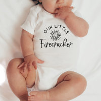 Our Little Firecracker - 4th of July Baby T-Shirt