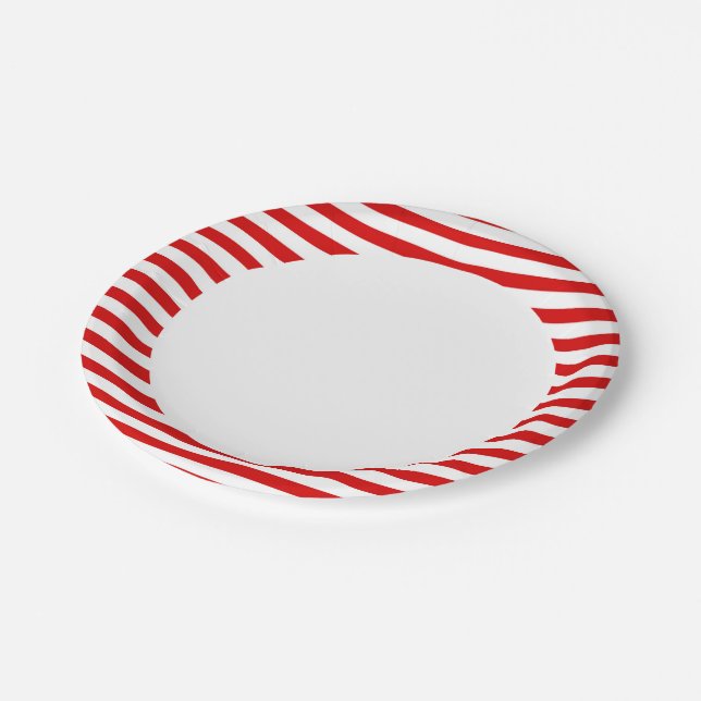 Our Little Firecracker Birthday  Paper Plate (Angled)