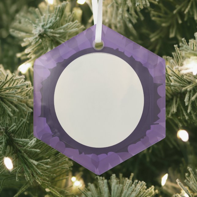 Our Little Gerber Baby Photo Ornament -Grape (Insitu)