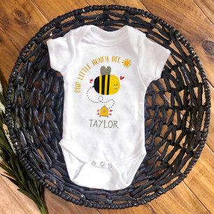 Our Little Honey Bee Cute Kawaii Baby Boy or Girl Bodysuit