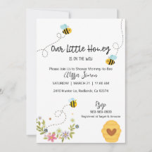 Our Little Honey Bee Themed Baby Shower