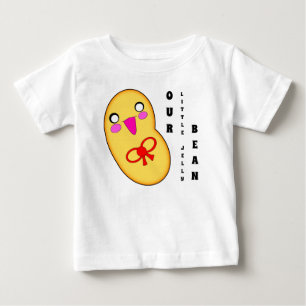 Our Little Jelly Bean Cute Happy Motto Baby T-Shirt