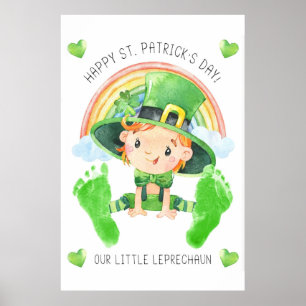 Our little leprechaun poster