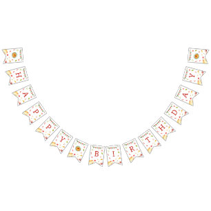 Our Little Meatball 1st Birthday Bunting Flags