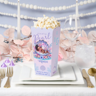 Our little Pearl Seashell Pastel Baby Shower Favor Box