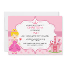 Our Little Princess Birthday Party Invitation (BL)