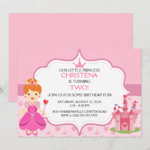 Our Little Princess Birthday Party Invitation (RE)
