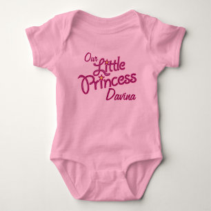 Our Little Princess named girls shirt