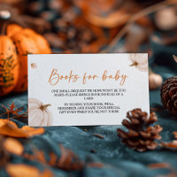 Our Little Pumpkin Baby Shower Book Request