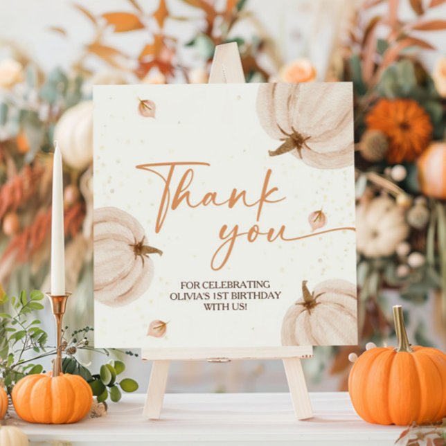 Our Little Pumpkin Birthday Favour Tags (Creator Uploaded)