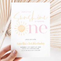 Our Little Sunshine Girl's 1st Birthday Party