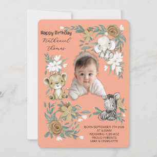 Our Little Sunshine’s Birthday Bash Invitation