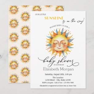 Our Little Sunshine,Sun Invitation
