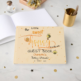 Our Little Sweet Honey Is On The Way Baby Shower Guest Book