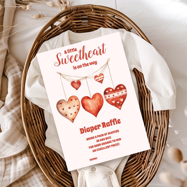 Our Little Sweethearts Valentine's Diapper Raffle  Enclosure Card (Creator Uploaded)