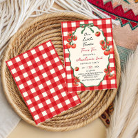 Our little Tomato Red Gingham turns two Birthday 