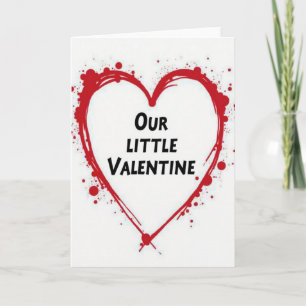 Our Little Valentine Kids Card