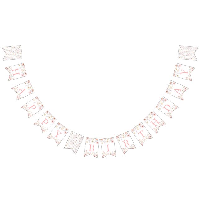 Our Little Wildflower Birthday Banner (All)