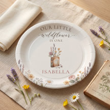 Our Little Wildflower Botanical First Birthday