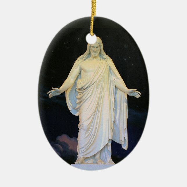 Our Lord Jesus Christ Ceramic Ornament (Front)