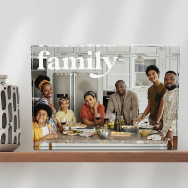 Our Love | Family Name Photo Block (Creator Uploaded)