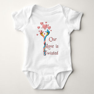 Our Love is Twisted Baby Bodysuit