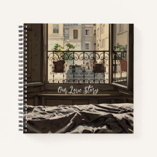 Our Love Story Bedroom Decor Journal Notebook 
