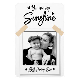 Our Love Story Hanging Photo Mom Magnet Gift