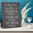 Our Love Story Timeline Wedding Sign Decor