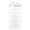 Our Love Story Wedding Program