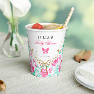 Our Lovely One Baby Shower Paper Cups