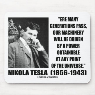 Our Machinery Will Be Driven By A Power Obtainable Mouse Pad