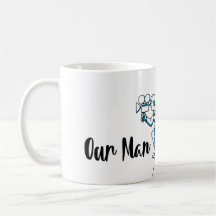 Our Man in Berlin - Tasse (blau)