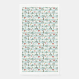 Our Memories Of The Ocean Will Linger On Napkin