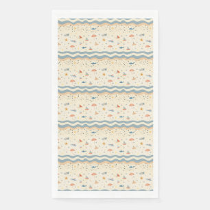 Our Memories Of The Ocean Will Linger On Napkin