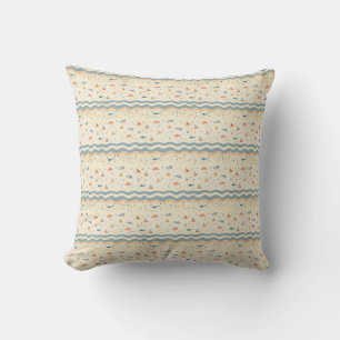 Our Memories Of The Ocean Will Linger On Throw Pillow
