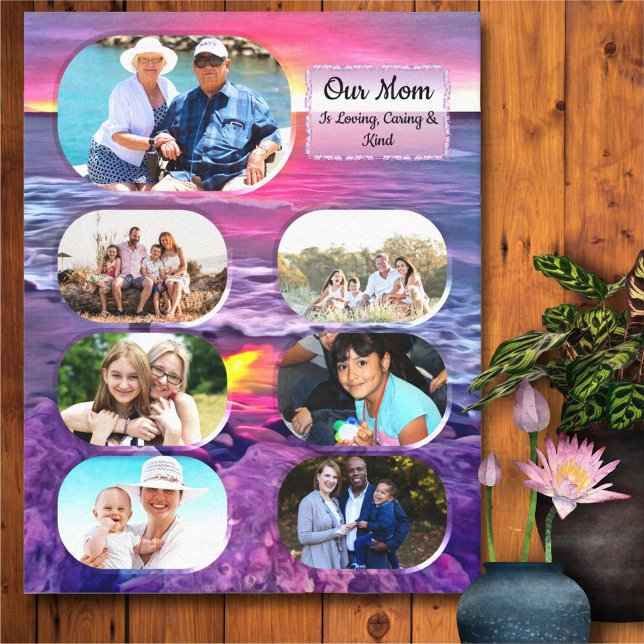 Our Mom Family Sunset 0911 Art Canvas Print (Creator Uploaded)