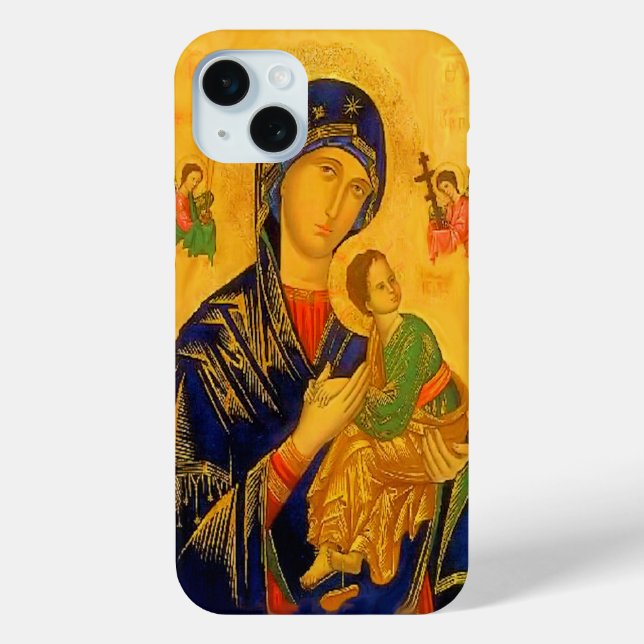 Our Mother of Perpetual Help Case-Mate iPhone Case (Back)