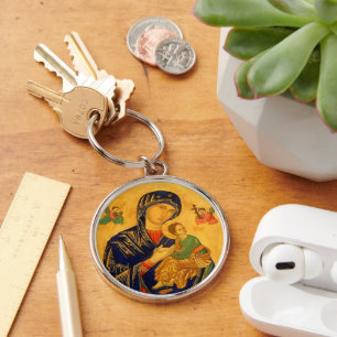 Our Mother of Perpetual Help Keychain