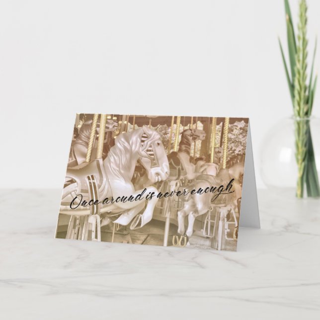 OUR MOTTO Greeting Card (Front)