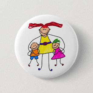 Our Mum 2 Inch Round Button