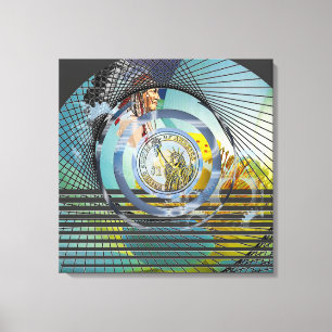 “Our Native Land” 24” x 24” Canvas Print