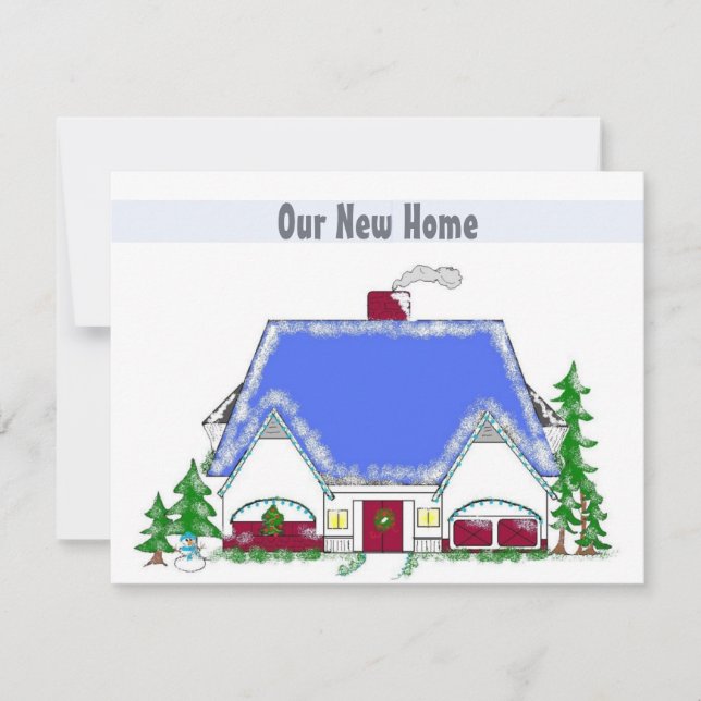 Our New Home Announcement (Front)
