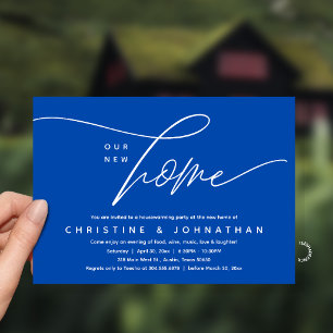Our New Home, Cozy Lovely Housewarming Party Invitation