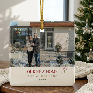 Our New Home Keepsake Christmas Ornament