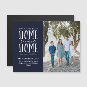 Our New Home Sweet Home Moving Announcement